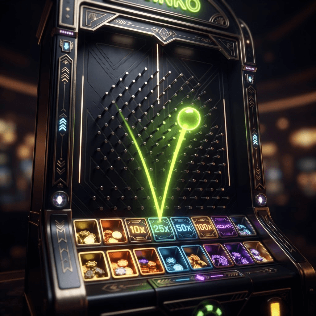 Plinko game artwork