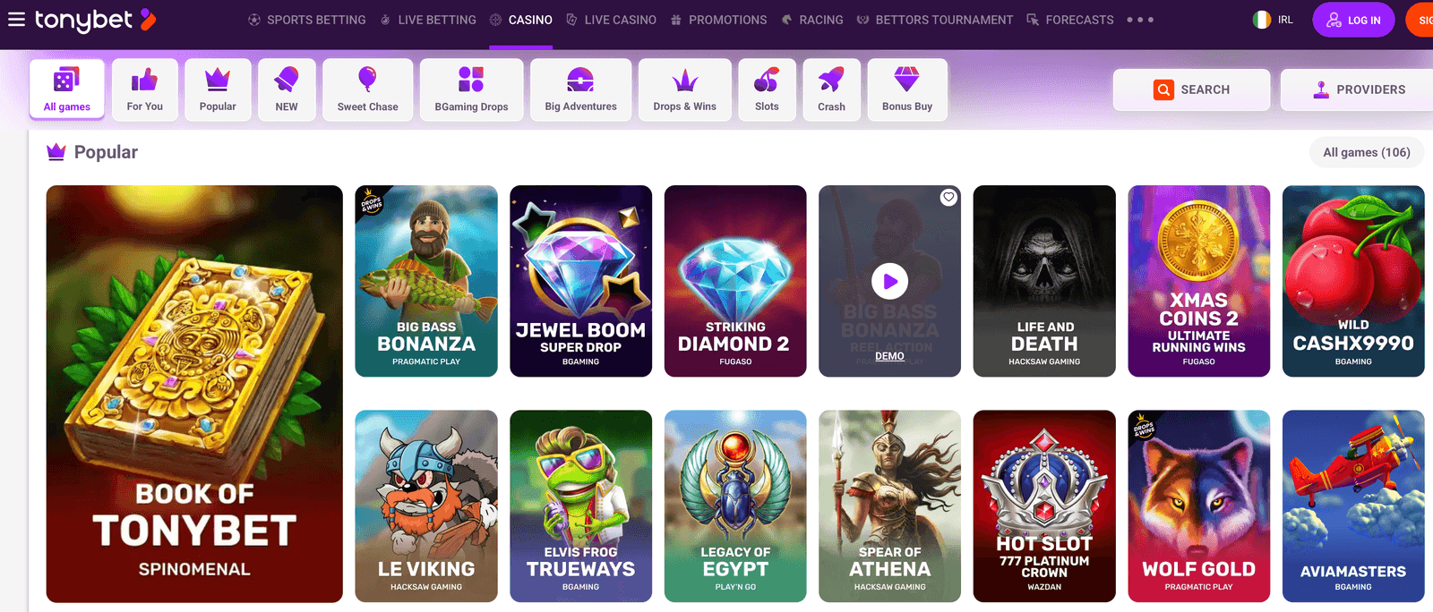 ecopays casino online