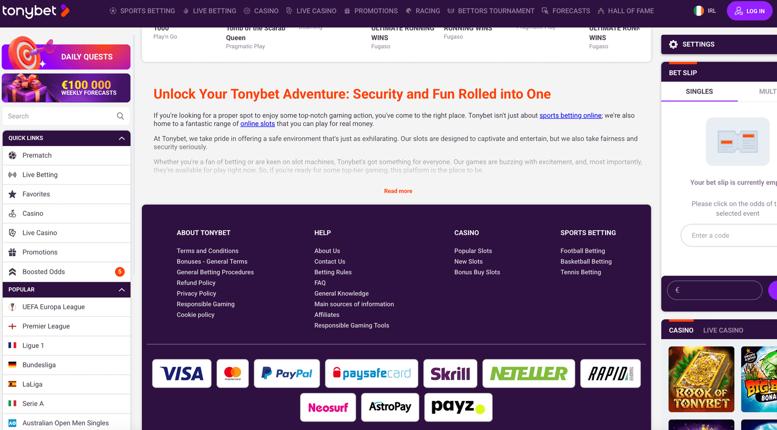 ecopayz casino online payment