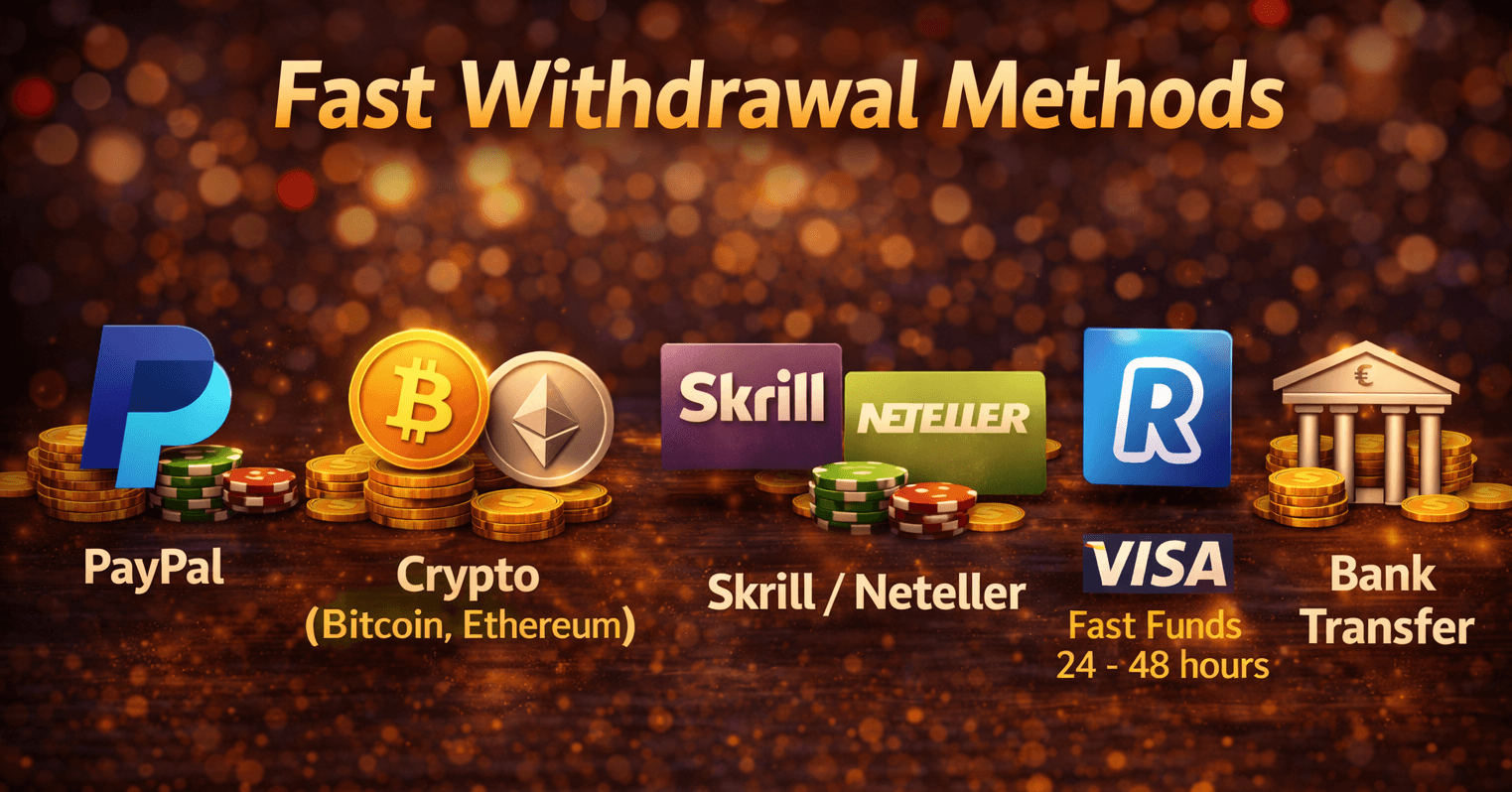 fast withdrawal methods
