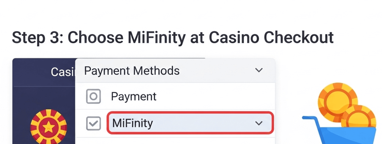 MiFinity Works at Online Casinos