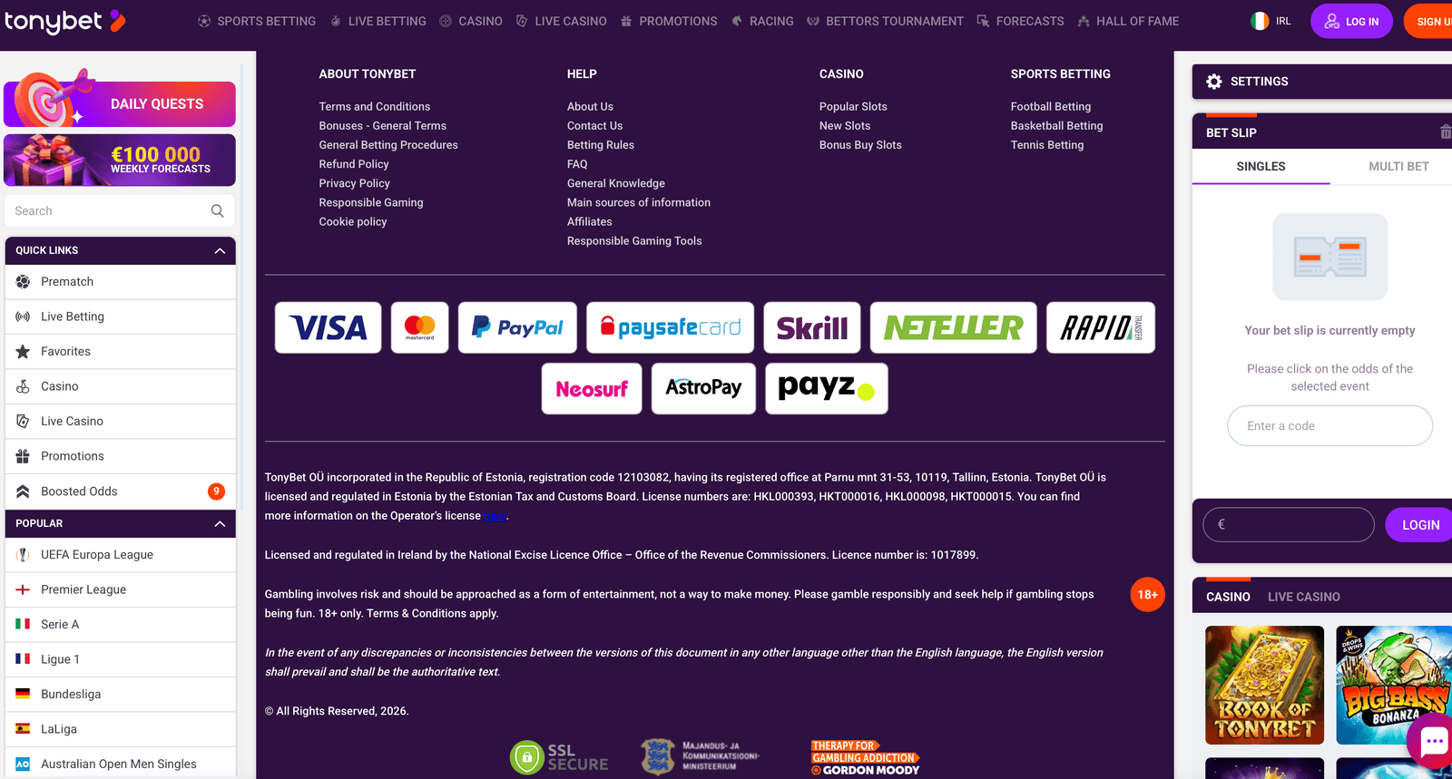 paypal payment method