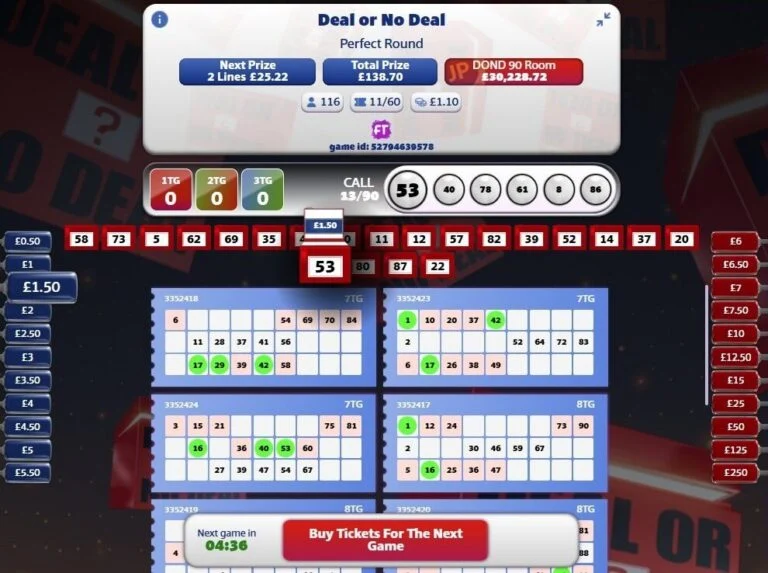 Playojo bingo