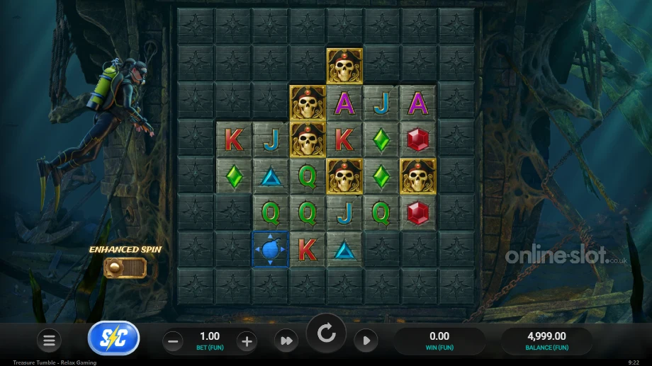 Treasure Tumble slot
